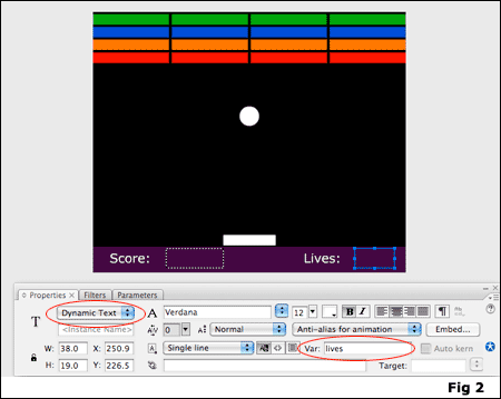 Flash Game Tutorial Fig. 2